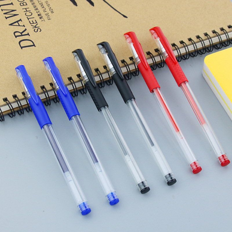 European Standard 0.5mm Bullet Tip Gel Pen Creative Stationery Needle Tip Pen Office Supplies Signature Pen Manufacturer Wholesale