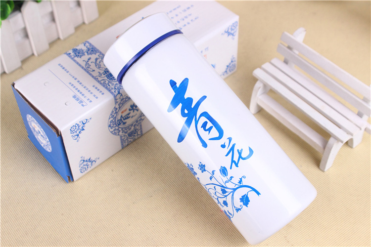 Purple sand Cup wholesale selenium-rich insulated stainless steel health Cup promotional gifts can be customized logo advertising Cup detail