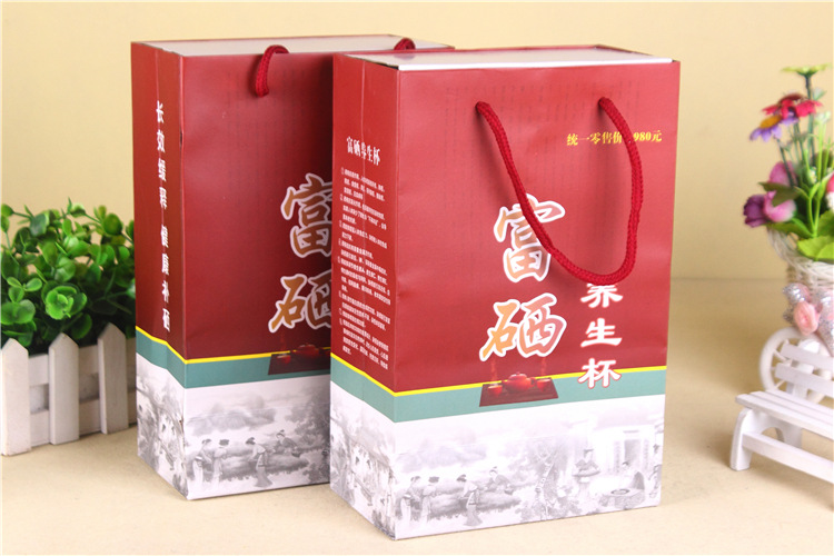 Purple sand Cup wholesale selenium-rich insulated stainless steel health Cup promotional gifts can be customized logo advertising Cup detail