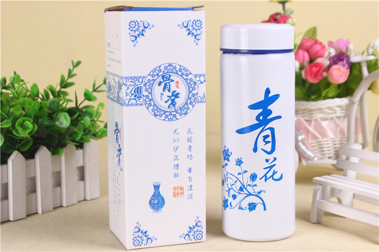 Purple sand Cup wholesale selenium-rich insulated stainless steel health Cup promotional gifts can be customized logo advertising Cup detail