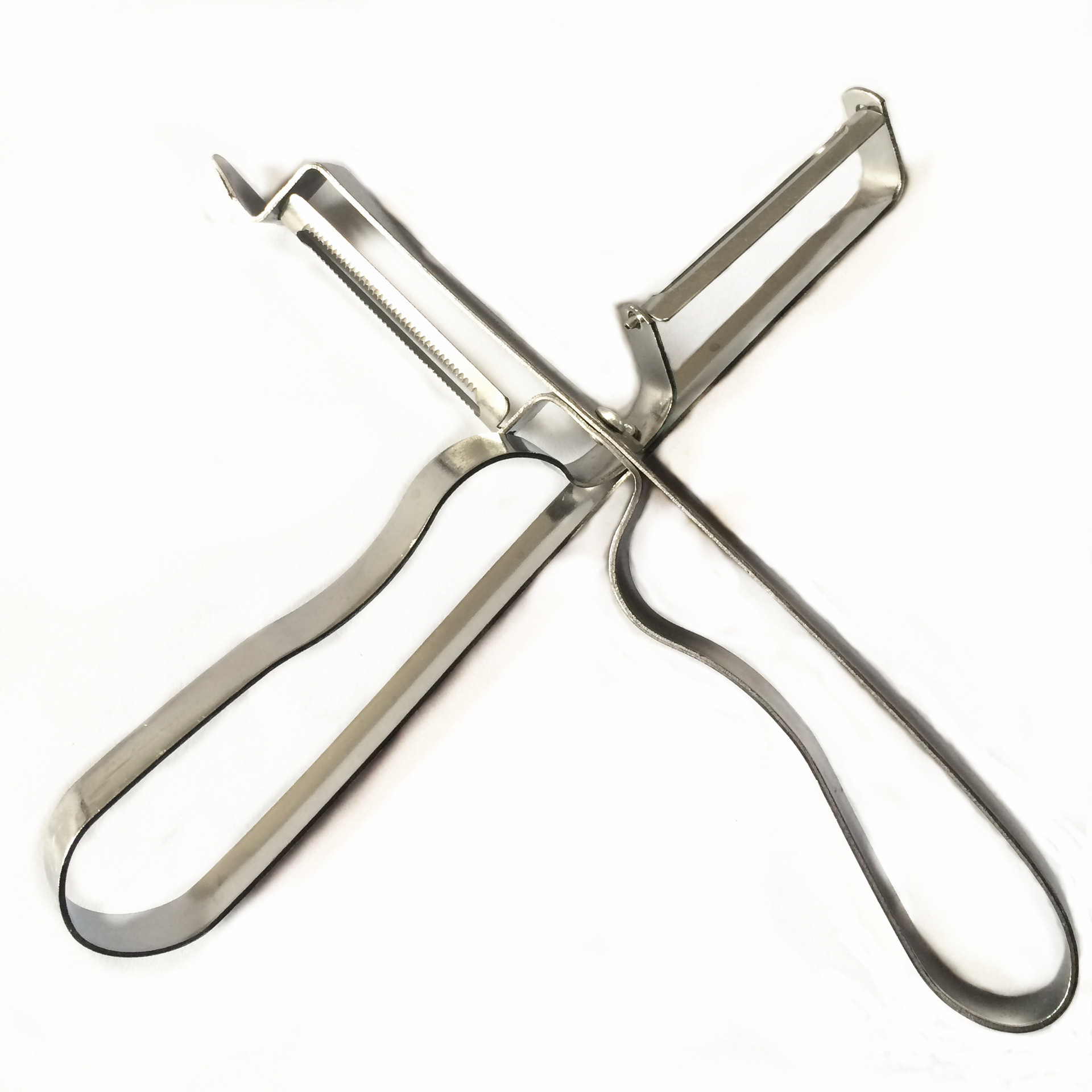 Three-in-one fruit peeler multifunctional stainless steel double-sided peeler grater melon Planer kitchen supplies detail
