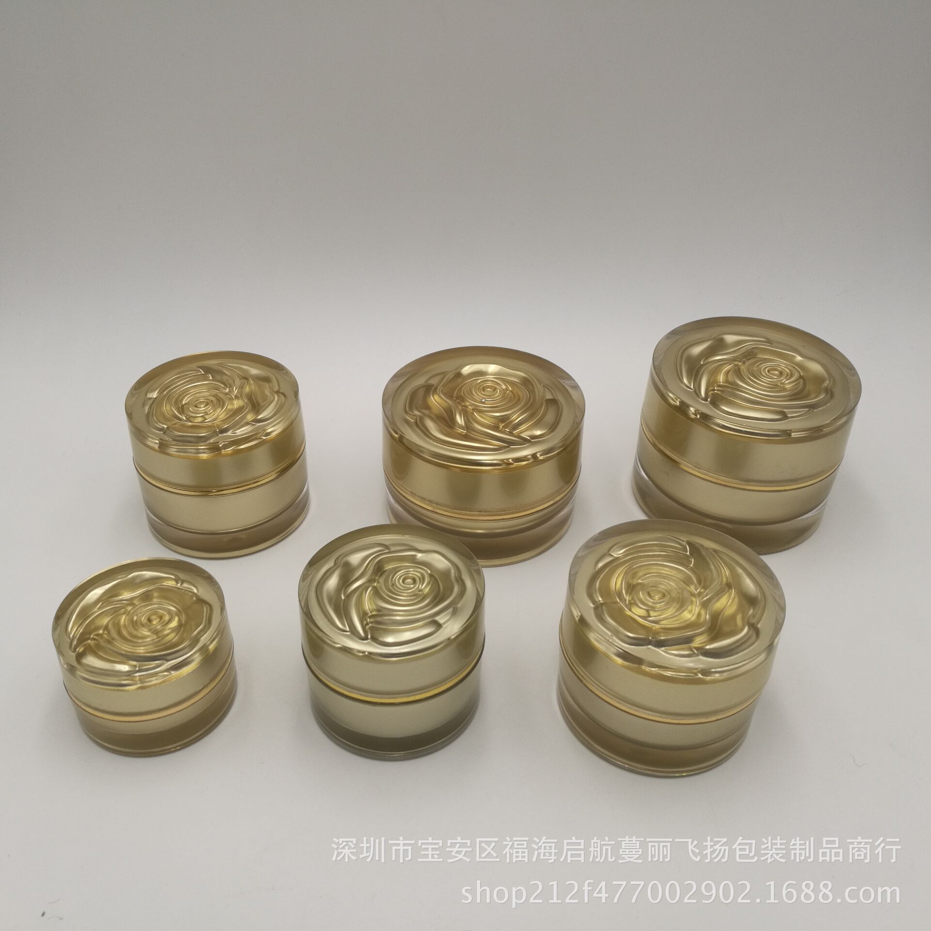 5g10g15g30g20g acrylic Day Cream night cream eye cream cream cream lady Cream Nail Polish glue rose vase detail