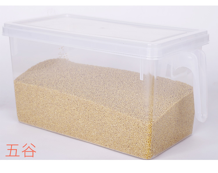 Refrigerator Storage Box Transparent Plastic Kitchen Storage Fruit Egg with Lid Storage Box Refrigerated Refrigerator Storage detail