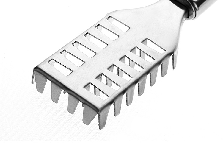 Kitchen Gadgets Stainless Steel Fish Scale Scraper Scaler Scaler Scaler Fish Scaler Fish Cutter Swordfish Brush detail