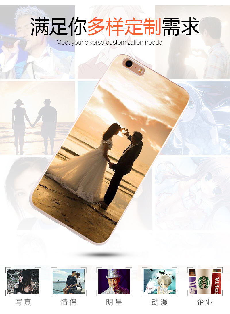 Mobile phone case to map goods for iPhone Samsung moto Huawei vivo millet oppo painted leather case glass detail