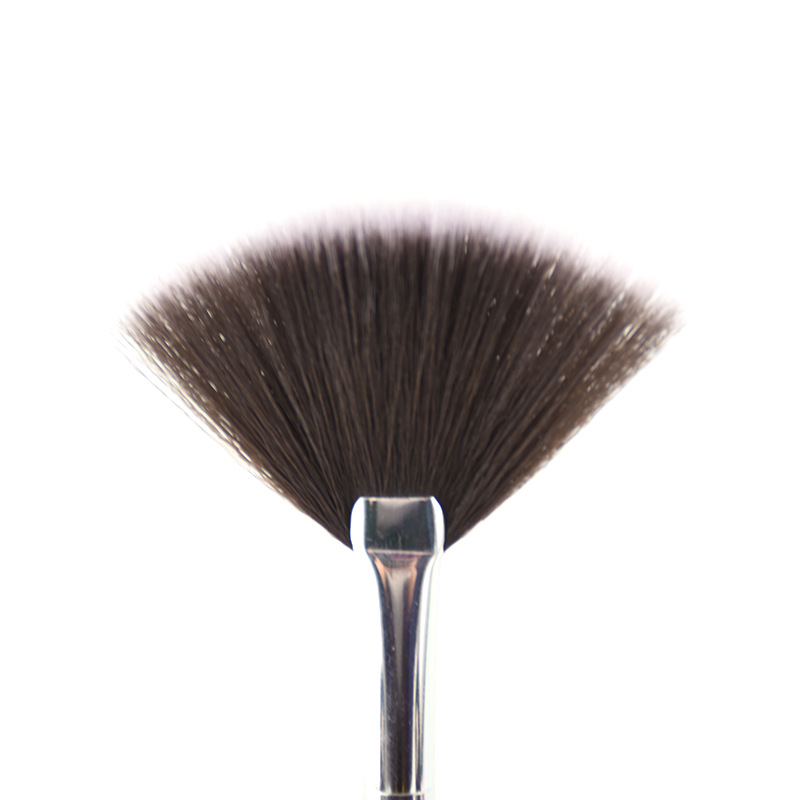 Lise Yiren new single wholesale long handle fiber hair makeup brush beauty makeup tools fan uniform paint detail