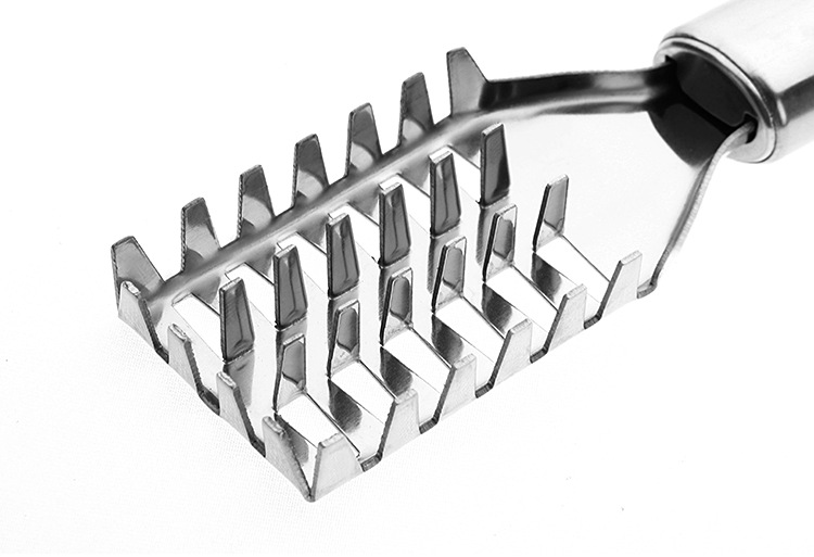 Kitchen Gadgets Stainless Steel Fish Scale Scraper Scaler Scaler Scaler Fish Scaler Fish Cutter Swordfish Brush detail