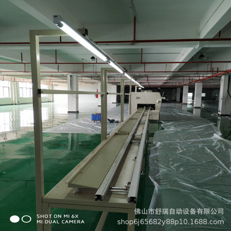 Customized automatic plug-in assembly line manual pcb plug-in production line aluminum alloy electronic component plug-in assembly line detail