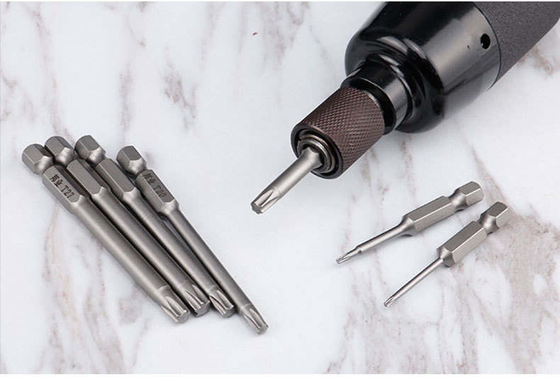 selling electric screwdriver plum blossom hexagonal batch head pneumatic air screwdriver charging drill plum blossom batch head detail