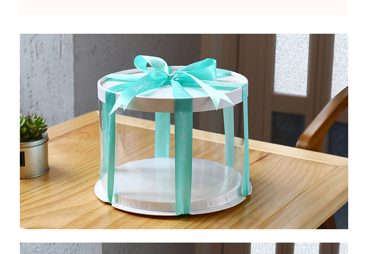 Round Cake Box Packaging Box 4 Inches 6 Inches 8inch 10inch Single Layer Double Layer Birthday Cake Box Popular Packaging Box detail