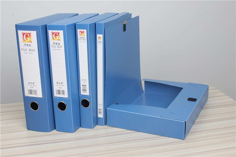 Manufacturer File Box 5.5 Plastic Information Box 3.5A4 Storage Box 7.5 Office Supplies Stationery File Box detail