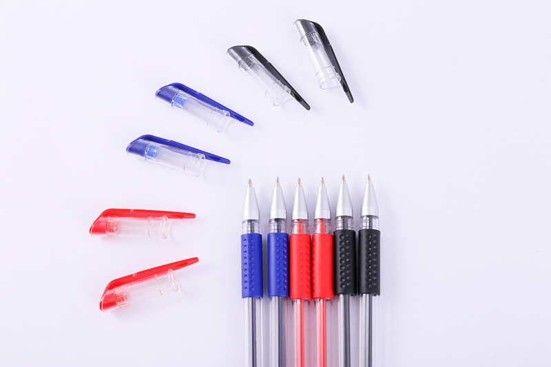 Office Supplies European Standard Boxed Gel Pen Bullet Tip Plastic Signature Pen 0.5mm Black Pen Stationery Wholesale detail