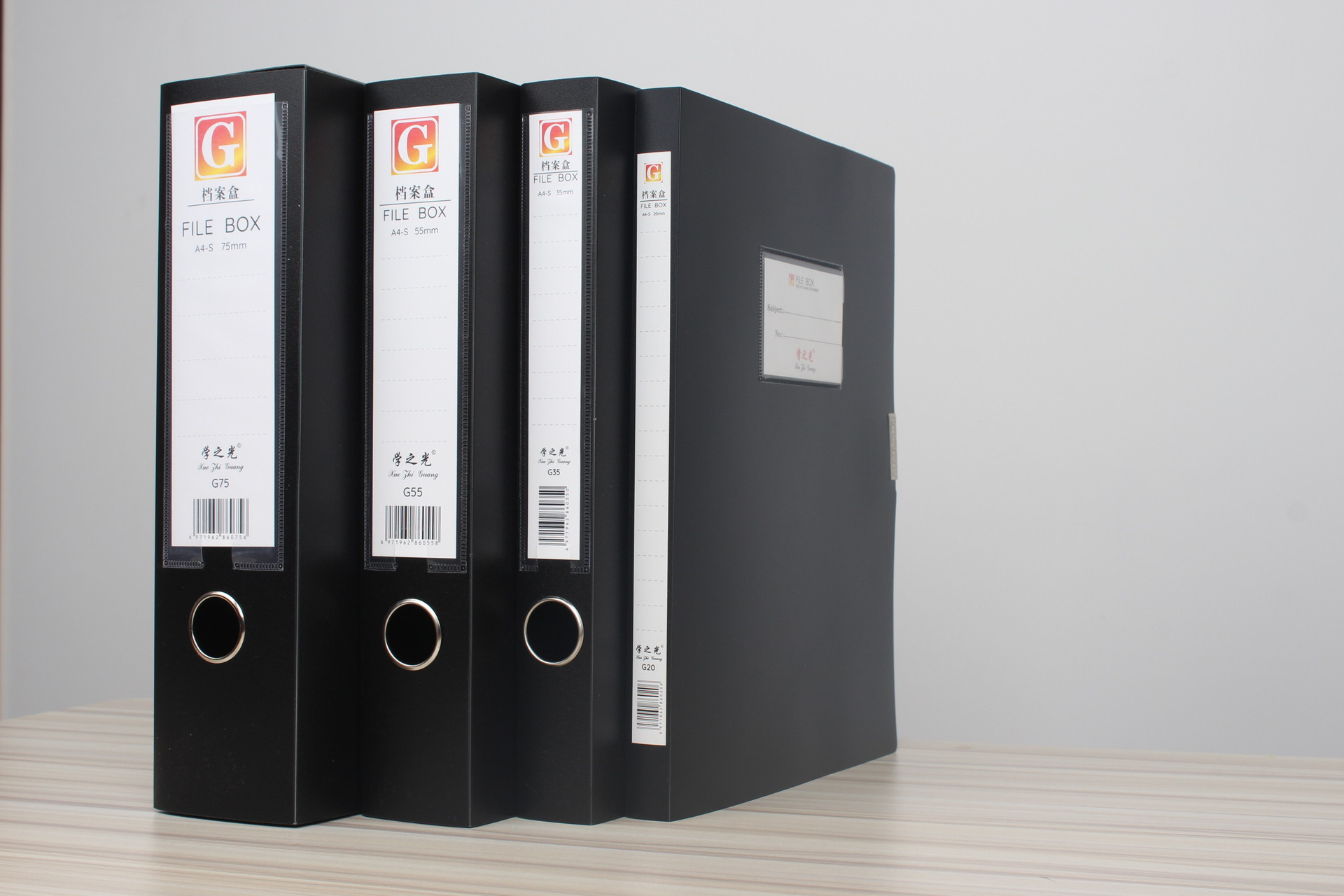 Manufacturer File Box 5.5 Plastic Information Box 3.5A4 Storage Box 7.5 Office Supplies Stationery File Box detail