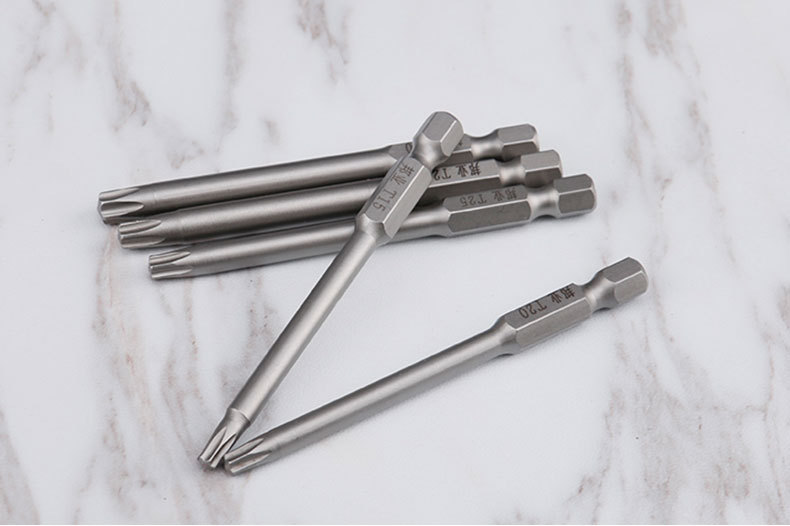 selling electric screwdriver plum blossom hexagonal batch head pneumatic air screwdriver charging drill plum blossom batch head detail