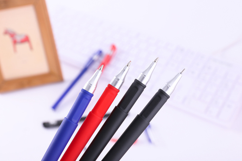 Office supplies 0.5mm gel pen bullet black frosted sign pen examination pen student stationery wholesale detail