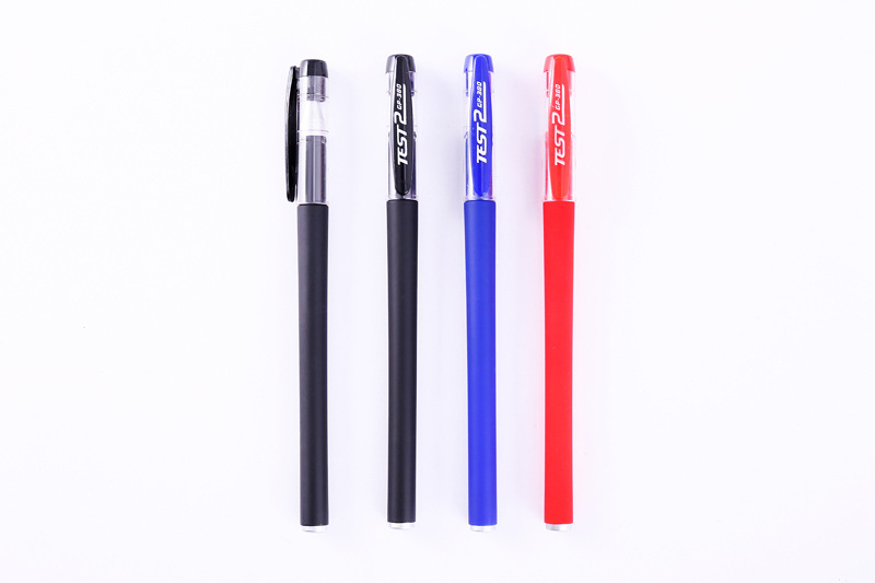 Office supplies 0.5mm gel pen bullet black frosted sign pen examination pen student stationery wholesale detail