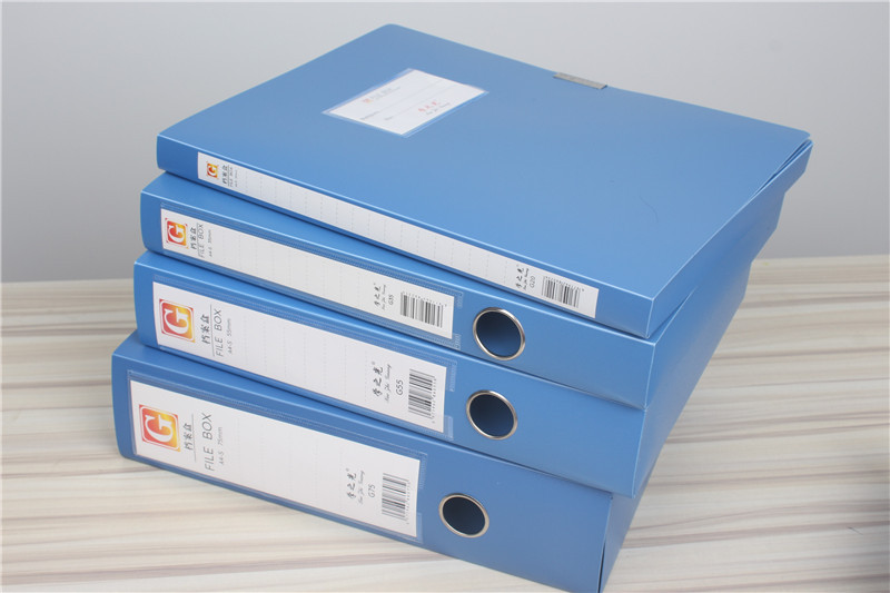 Manufacturer File Box 5.5 Plastic Information Box 3.5A4 Storage Box 7.5 Office Supplies Stationery File Box detail