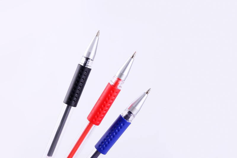 Office Supplies European Standard Gel Pen Plastic Signature Pen Student Black Water-Based Pen 0.5mm Bullet Tip Exam Pen detail