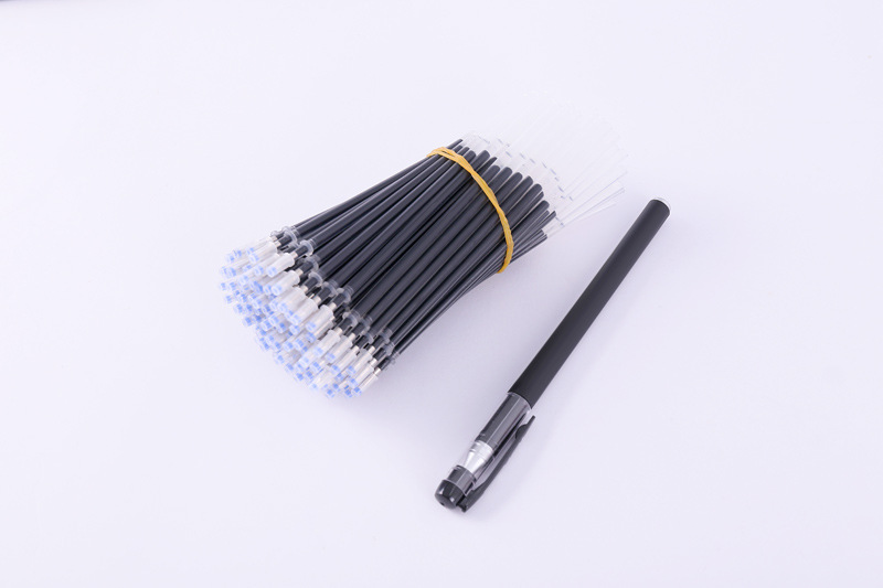 Office supplies 0.5mm gel pen bullet black frosted sign pen examination pen student stationery wholesale detail