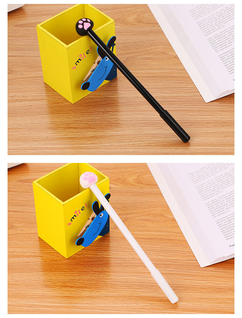 Creative stationery cartoon neutral pen office supplies black sign pen cute student examination pen manufacturers wholesale detail