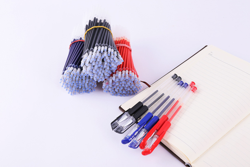 Office Supplies European Standard Gel Pen Plastic Signature Pen Student Black Water-Based Pen 0.5mm Bullet Tip Exam Pen detail