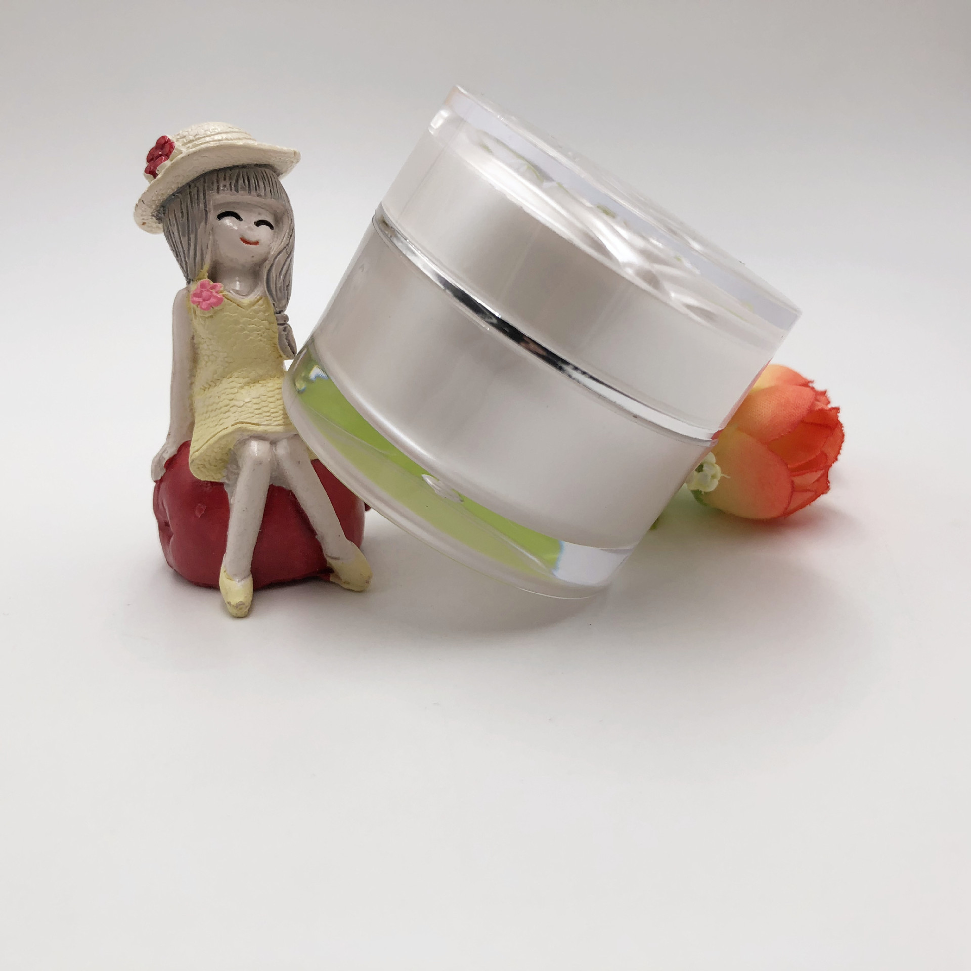 5g10g15g30g20g acrylic Day Cream night cream eye cream cream cream lady Cream Nail Polish glue rose vase detail