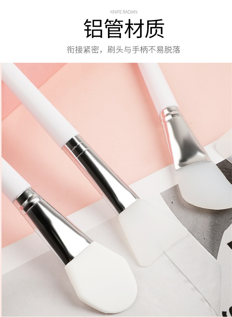Silicone mask brush new Lin Yun with knife type mud special brush beauty skin care silicone makeup brush spot detail