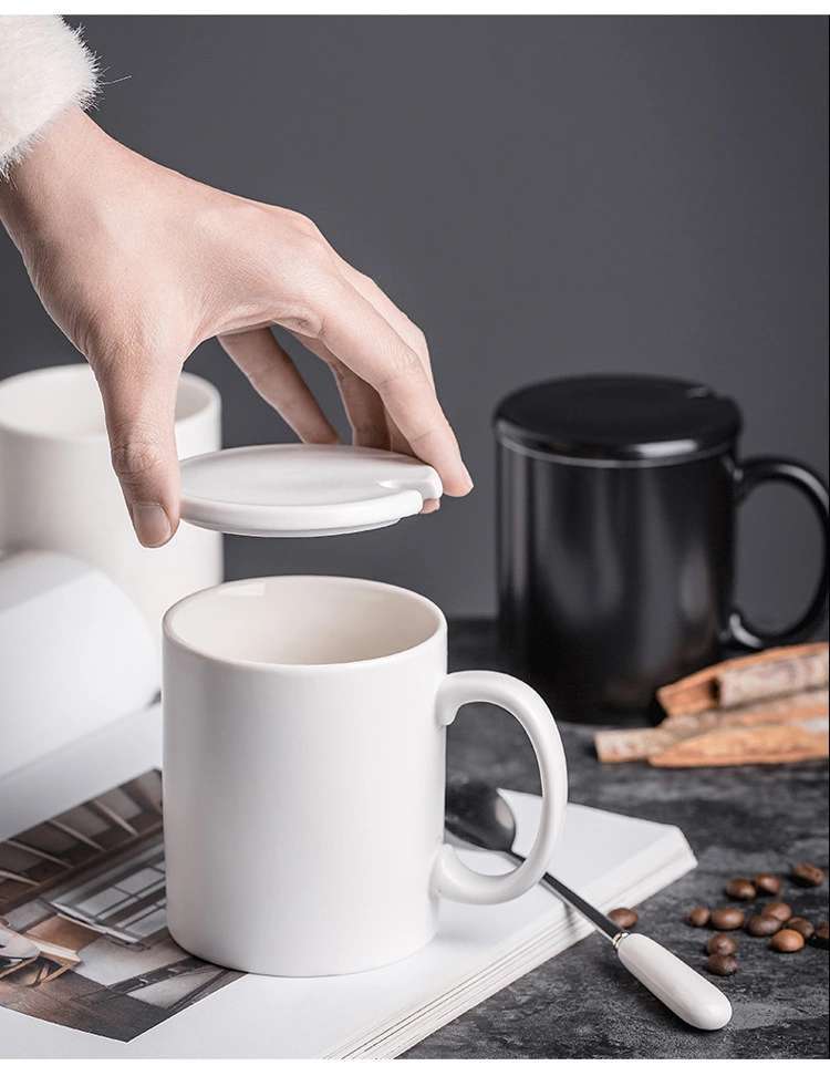 Simple International Ceramic Mug Office Tea Cup Coffee Milk Cup Business Event Holiday Gift detail