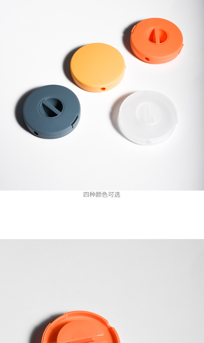 Portable Rotatable Data Cable Round Wire Organizer Multiple Wire Winding Cable Desktop Data Cable Organizer Storage Box detail