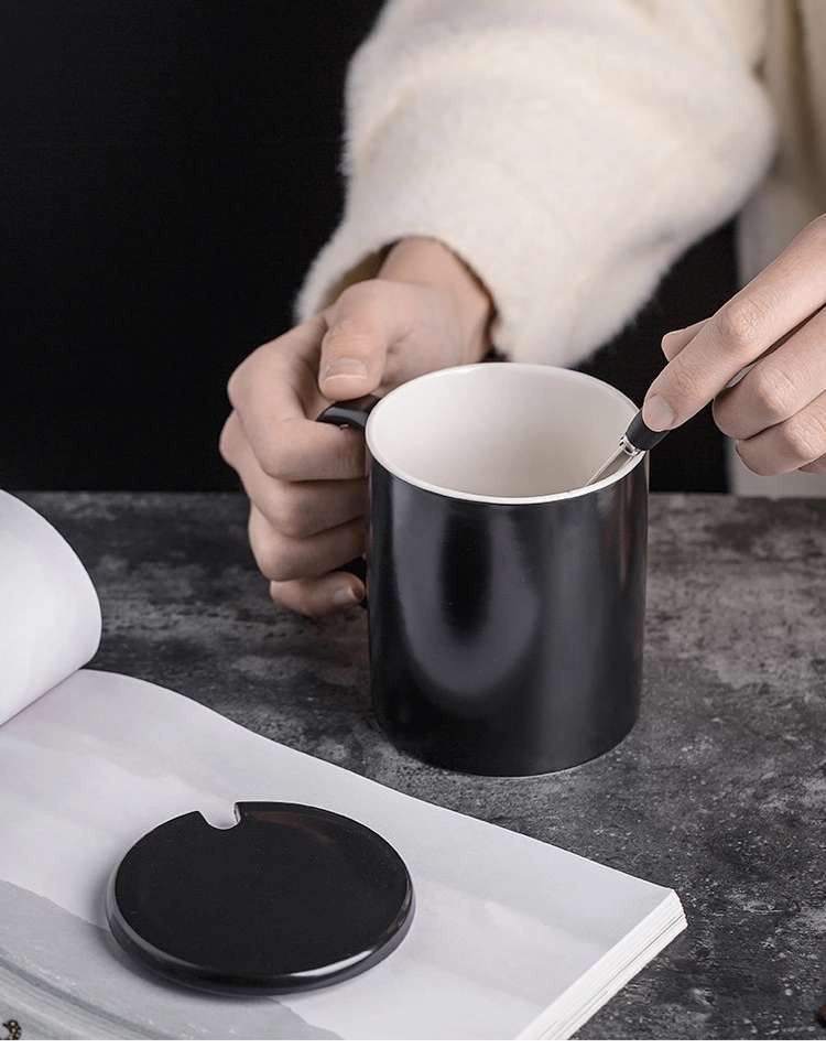 Simple International Ceramic Mug Office Tea Cup Coffee Milk Cup Business Event Holiday Gift detail
