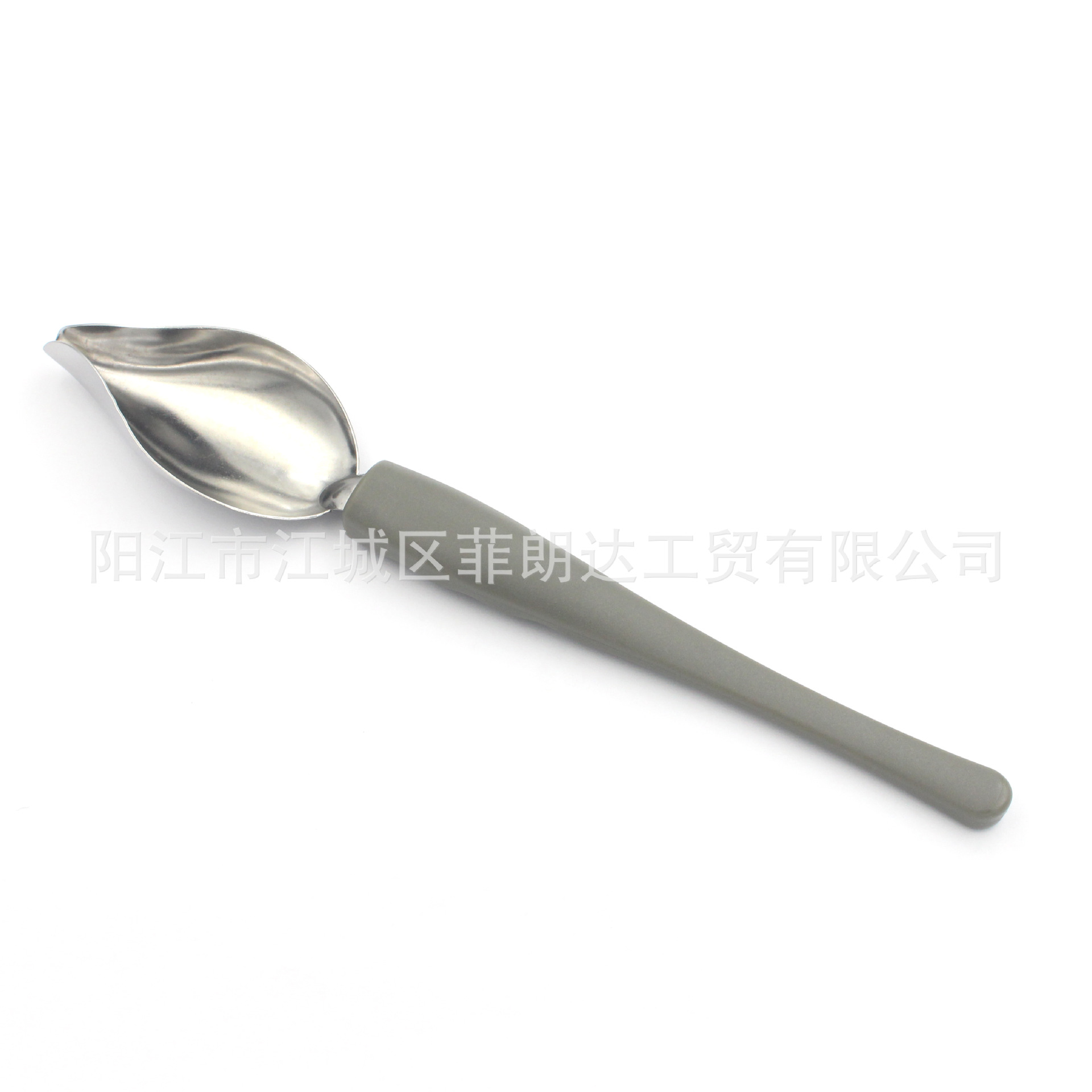 2 Kitchen Western Restaurant Plate Tool Baking Dessert Sauce Cooking Stainless Steel Spoon Chocolate Tool detail