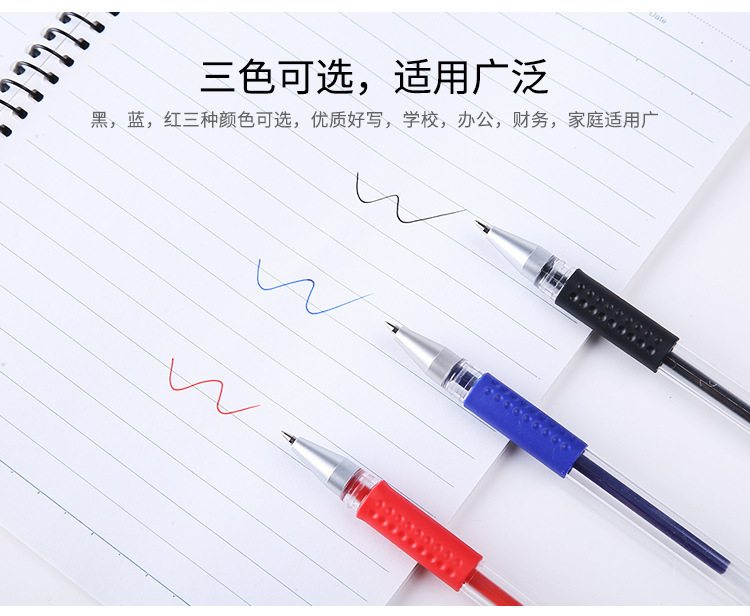 European Standard 0.5mm Bullet Tip Gel Pen Creative Stationery Needle Tip Pen Office Supplies Signature Pen Manufacturer Wholesale detail