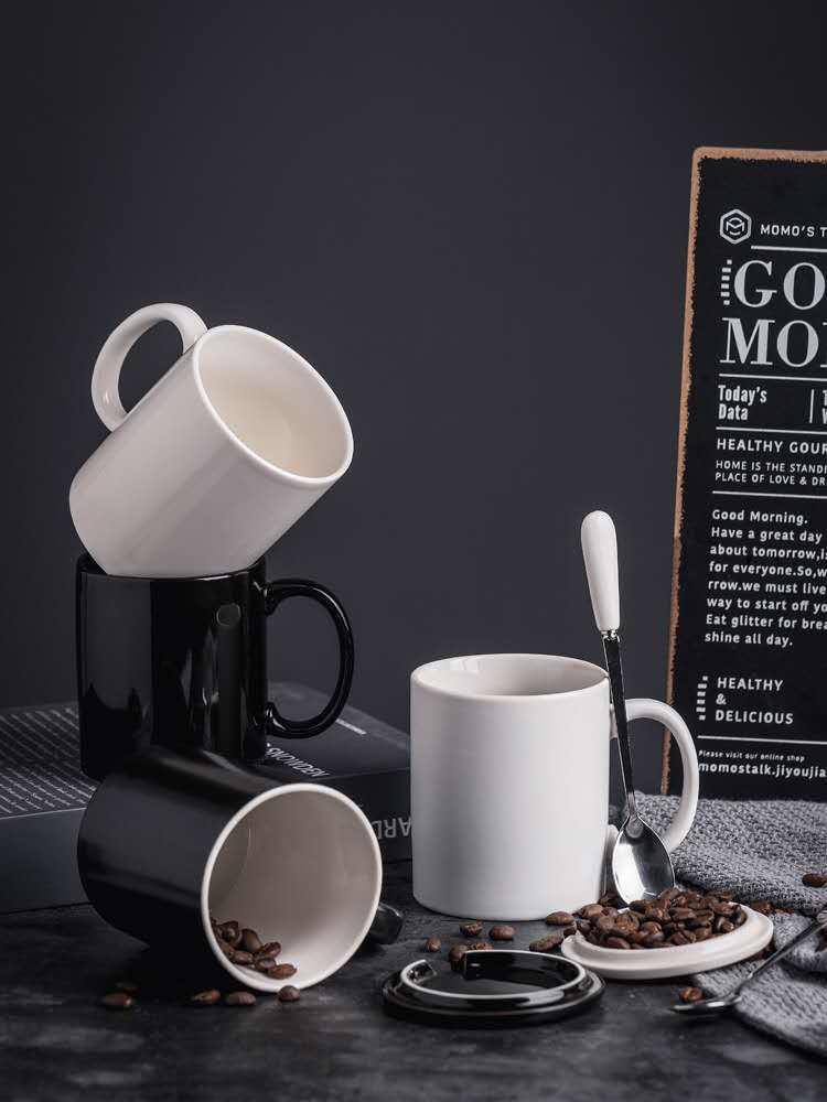 Simple International Ceramic Mug Office Tea Cup Coffee Milk Cup Business Event Holiday Gift detail