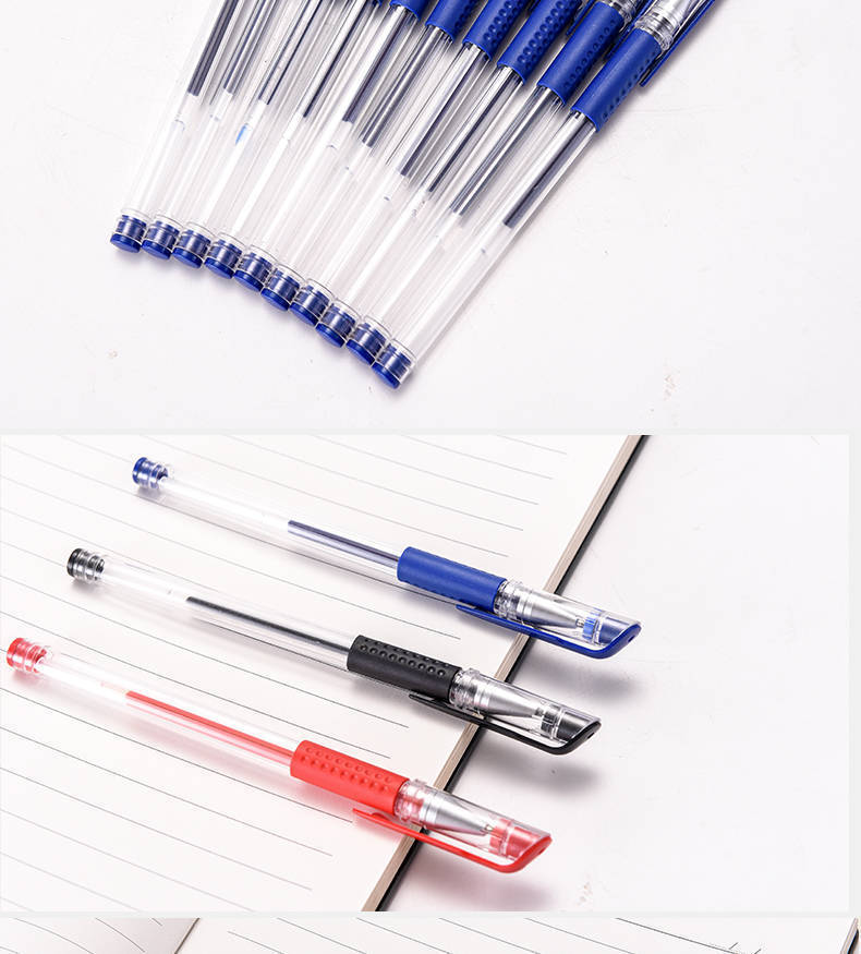 European Standard 0.5mm Bullet Tip Gel Pen Creative Stationery Needle Tip Pen Office Supplies Signature Pen Manufacturer Wholesale detail